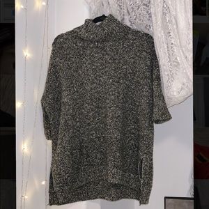 Cowl Neck Half Sleeve Sweater